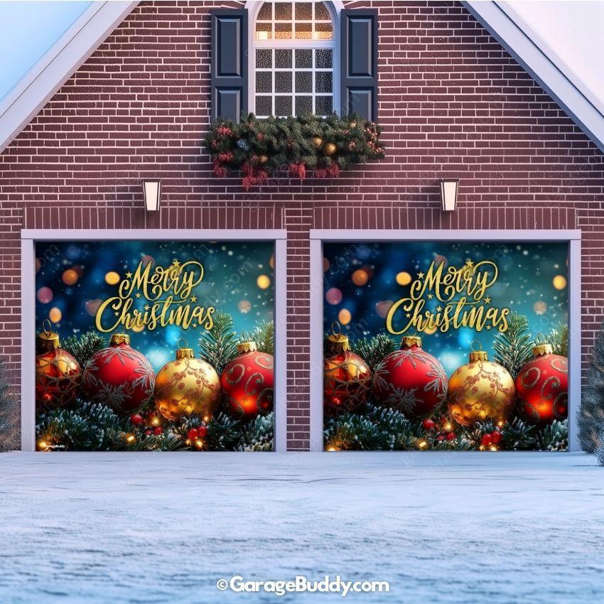 Garage Buddy | Merry Christmas | Christmas Garage Door Cover