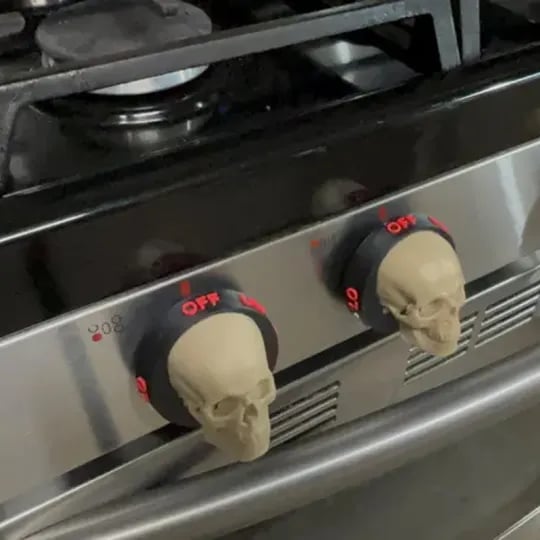 🔥LAST DAY 50% OFF - Skull Stove Replacement Knobs
