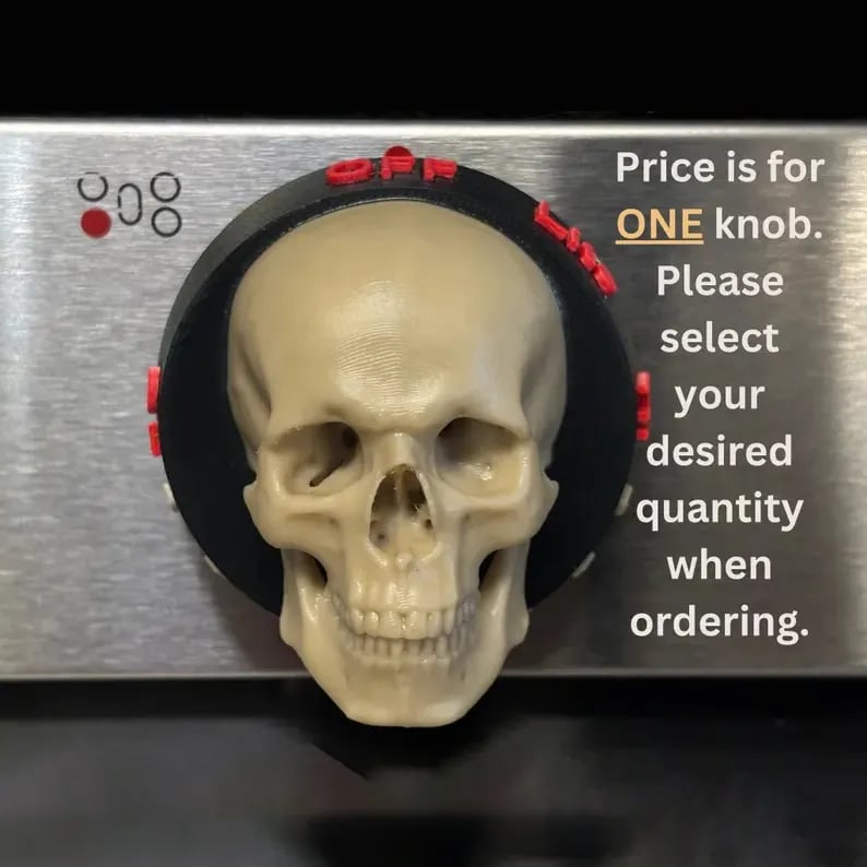 🔥LAST DAY 50% OFF - Skull Stove Replacement Knobs