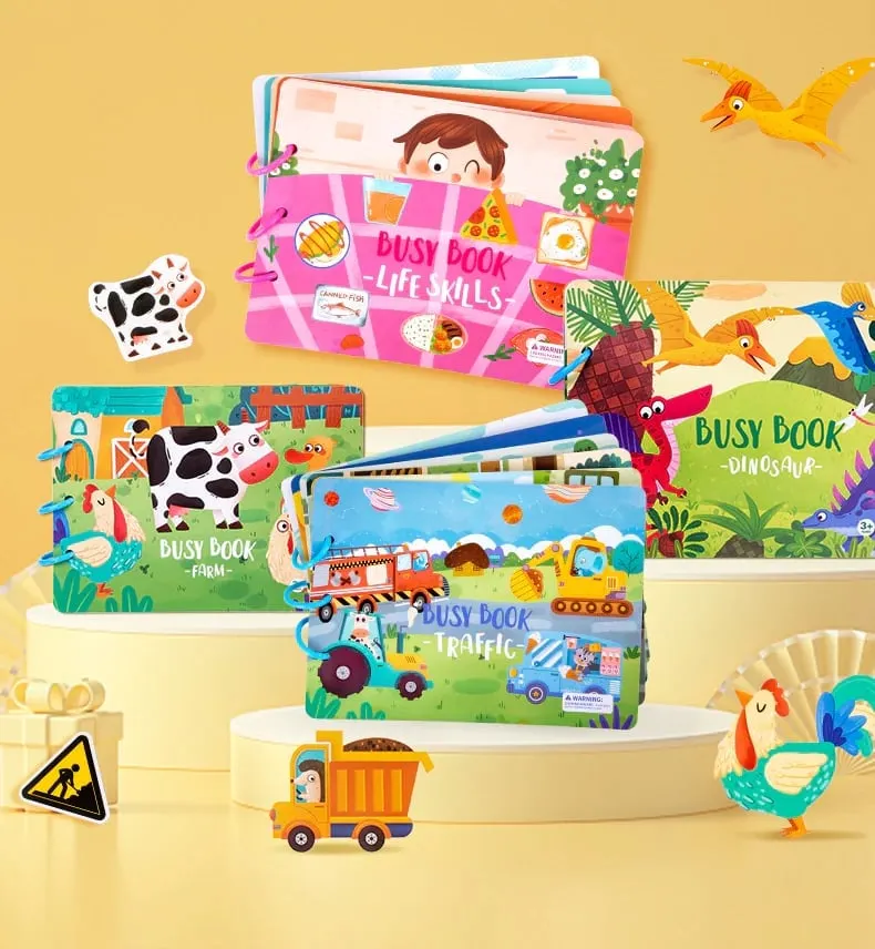 2023 Christmas Hot Sale 49% OFF - Dr. Glow-s Sensory Book - Keep Kids off Devices!