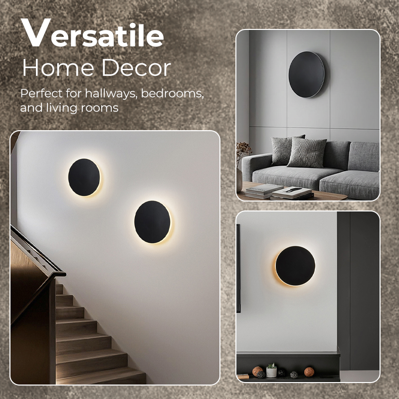 💡 50% OFF NOW! ✨ Modern Round LED Wall Sconces – Dimmable, Energy-Saving & Sleek Design for Any Room 🏠