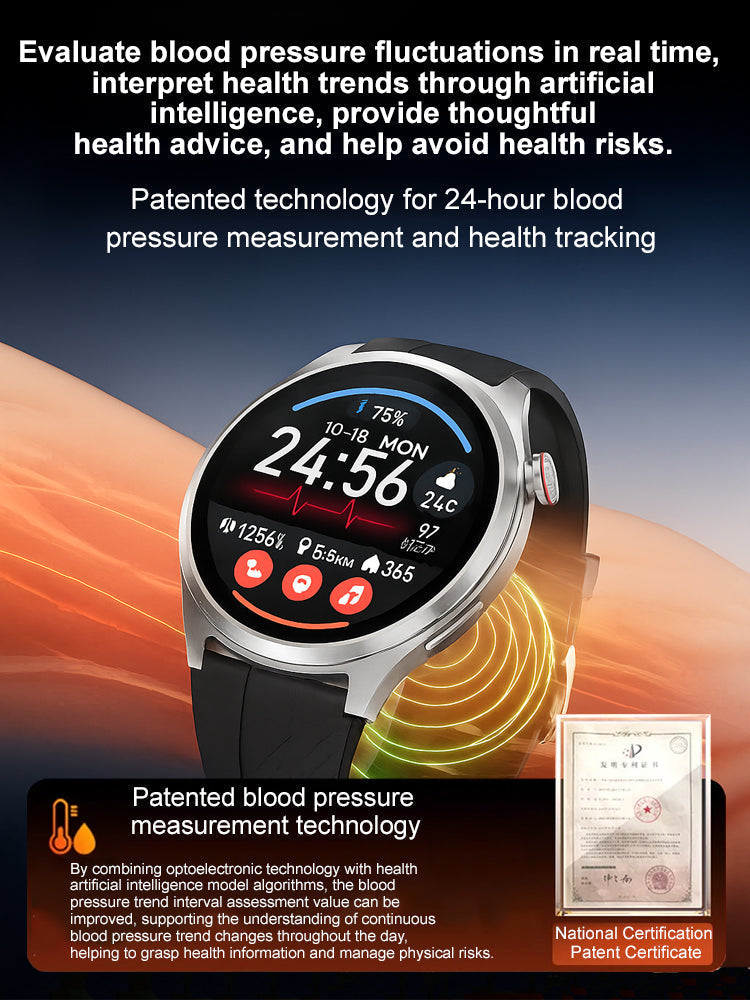 ❤️Flagship Smartwatch for Health Protection, 24/7 Health Data Center🥰✈️Free Shipping