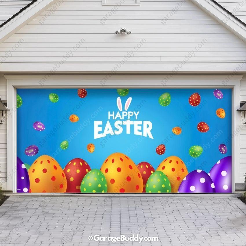 Garage Buddy | Happy Easter | Festive Garage Door Cover