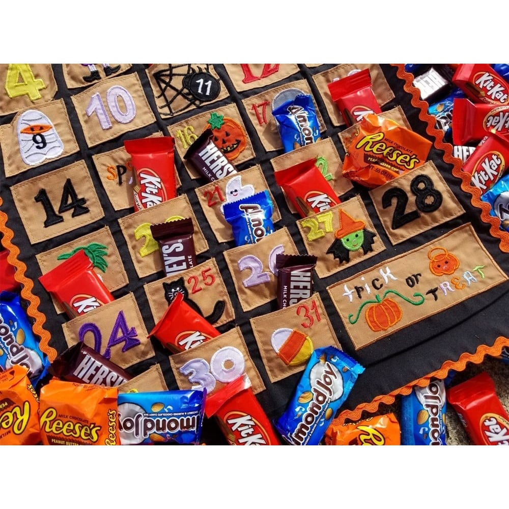 🔥Last Day 49% Off🎃Halloween Advent Countdown Calendar Decoration