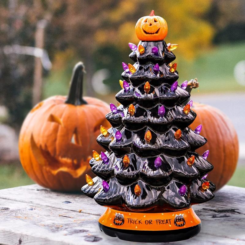 🔥Last 48 hours 57% off -🎄🎃 Halloween Ceramic Christmas Tree ✨