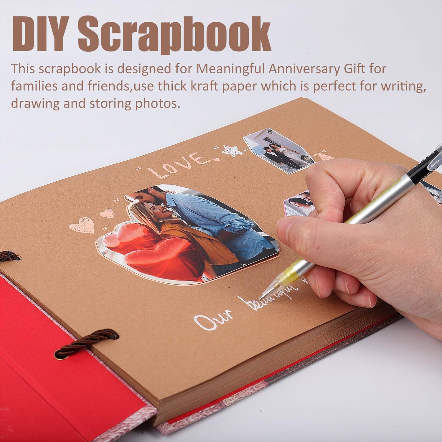 🔥LAST DAY 49% OFF - Vintage Adventure Travel Diary Photo Book Binder