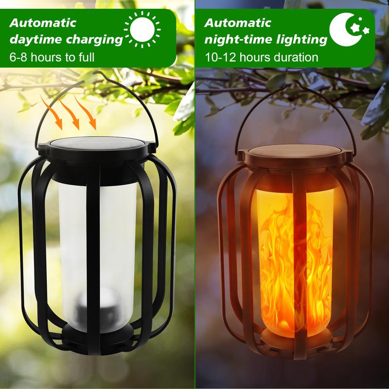 ⏰Historical Lowest Price: Save 49%-🔥Solar lantern outdoor light with base