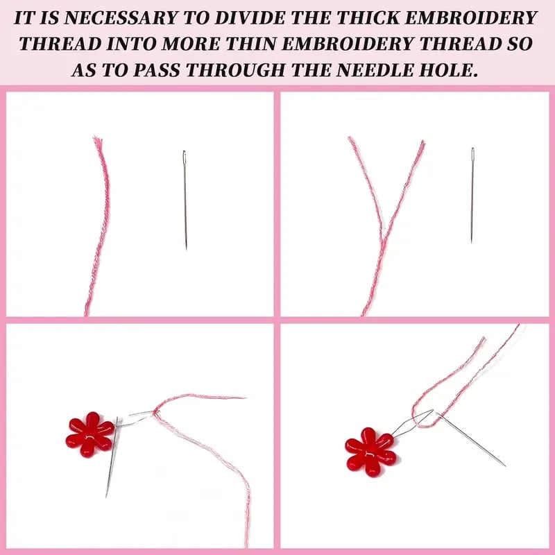 ❤️Beginner Friendly🧶🪡 4 Piece Tarot Astrology Embroidery Starter Kit Includes Instructions🔮