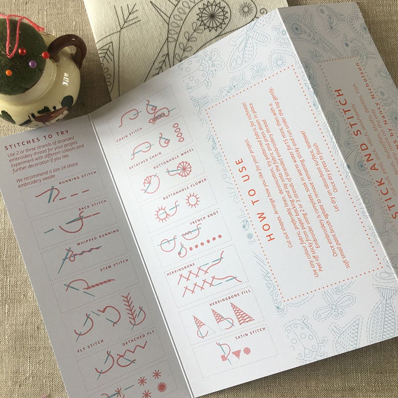 🔥Last Day: Buy 4 get 4 free - Water soluble embroidery transfers