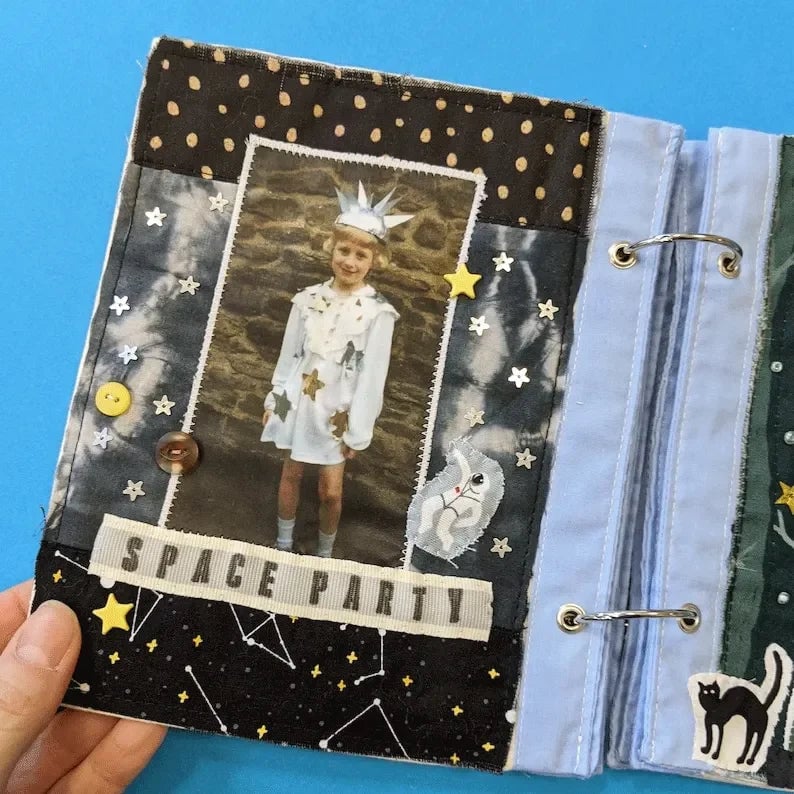 🔥LAST DAY 49% OFF - Blank Fabric Sketchbook