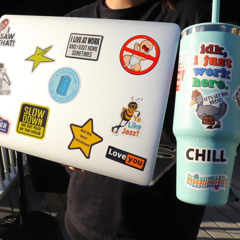 150-300 pcs Funny Stickers Dirty