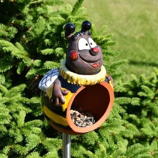 🐦🐦 Garden Stake -Bird Feeder