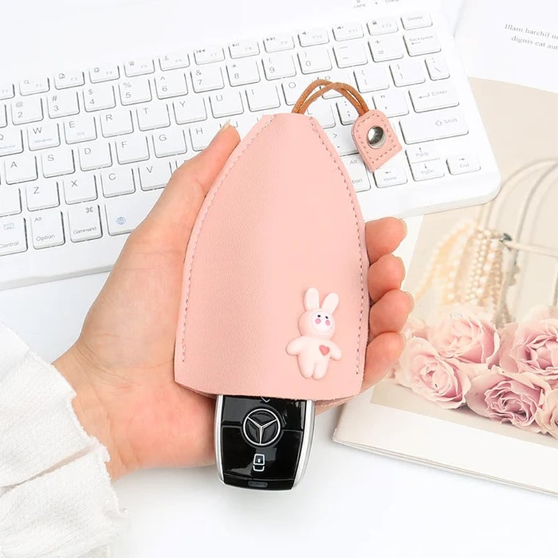 🔥LAST DAY 50% OFF - 🐰✨Cute Fruits PU Leather Key Bag