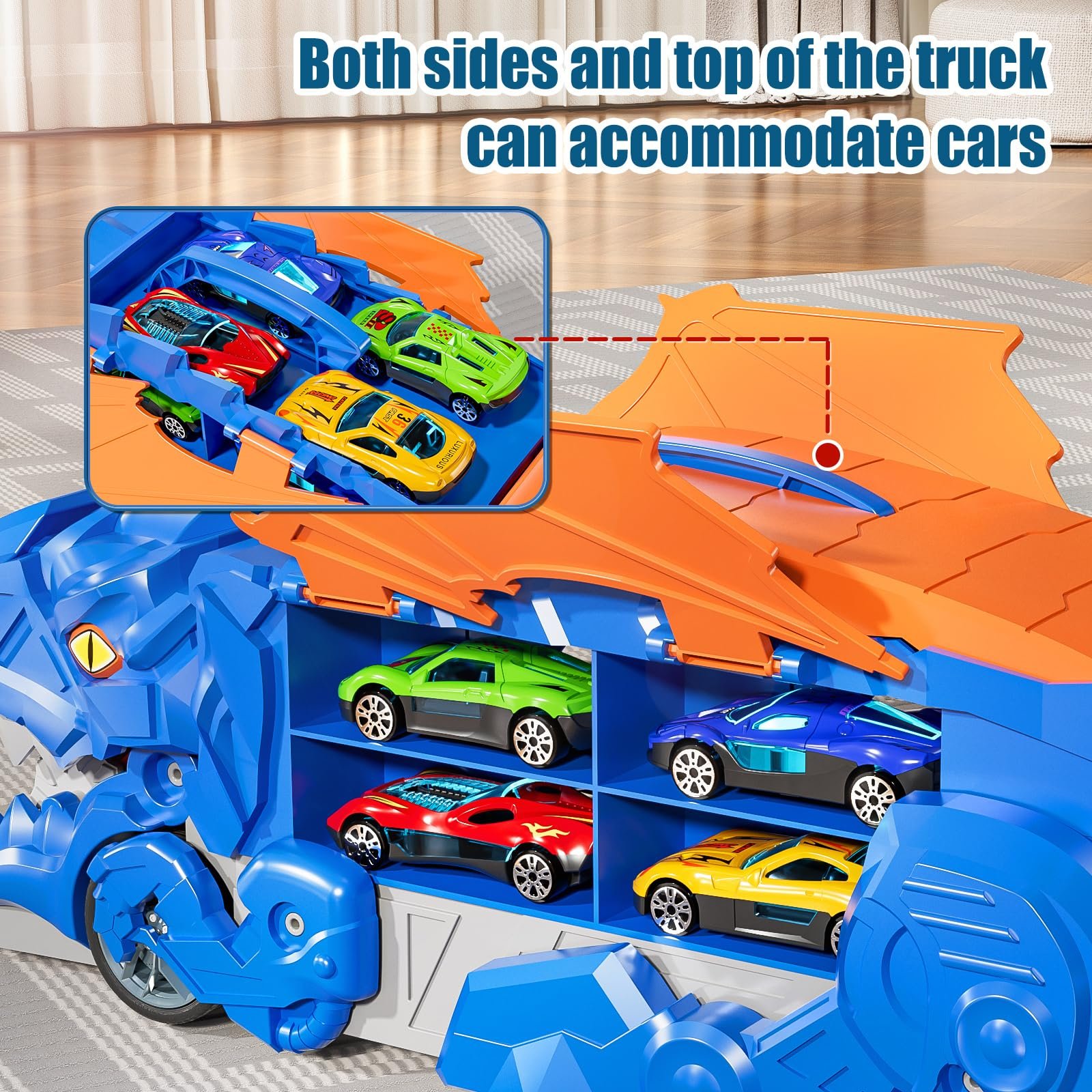 🔥Black Friday Sale -✨Dinosaur Transformed Truck Toy