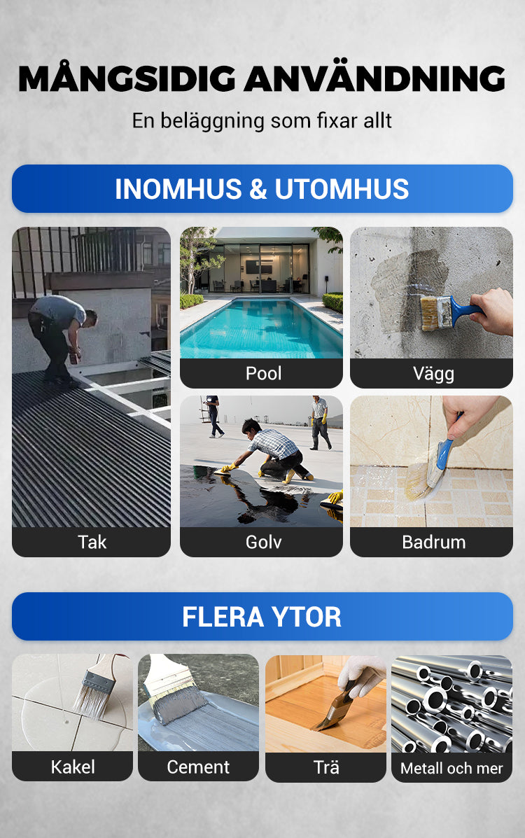 🛡️ 58% OFF! 🏠 Waterproof polyurethane coating – Versatile protection, easy to apply & long-lasting ✨