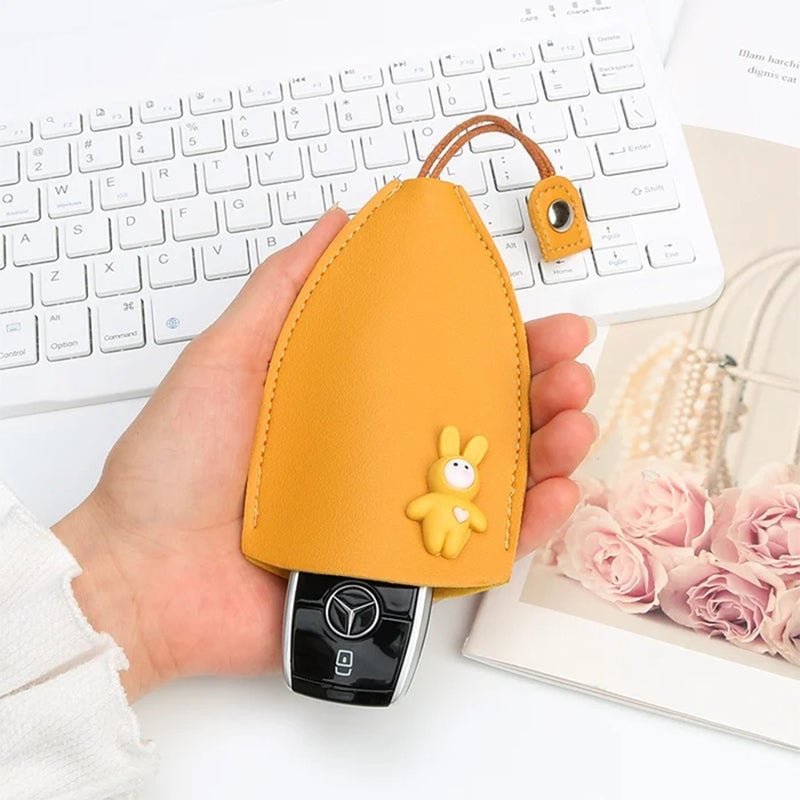 🔥LAST DAY 50% OFF - 🐰✨Cute Fruits PU Leather Key Bag