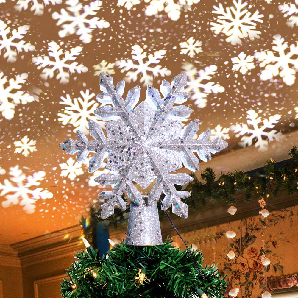 🎉Last Day 49% OFF🎁LED Christmas Tree Top Projection Lights Tree Lights