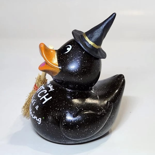 💥Halloween Pre - Sale 57% Off -🔥Witch Rubber Duck