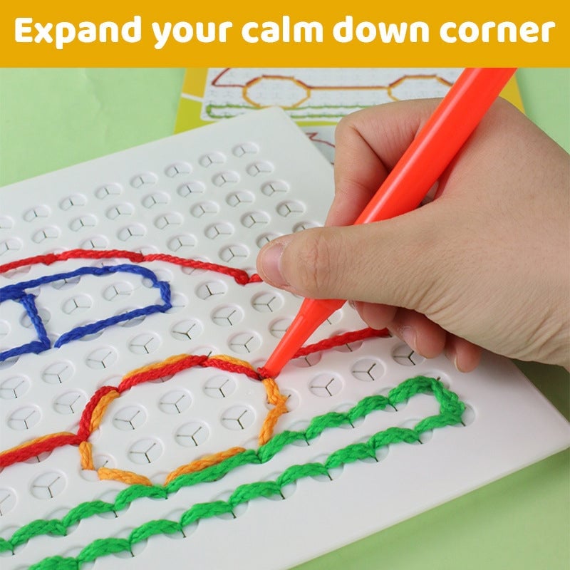 Sensory Threading Board