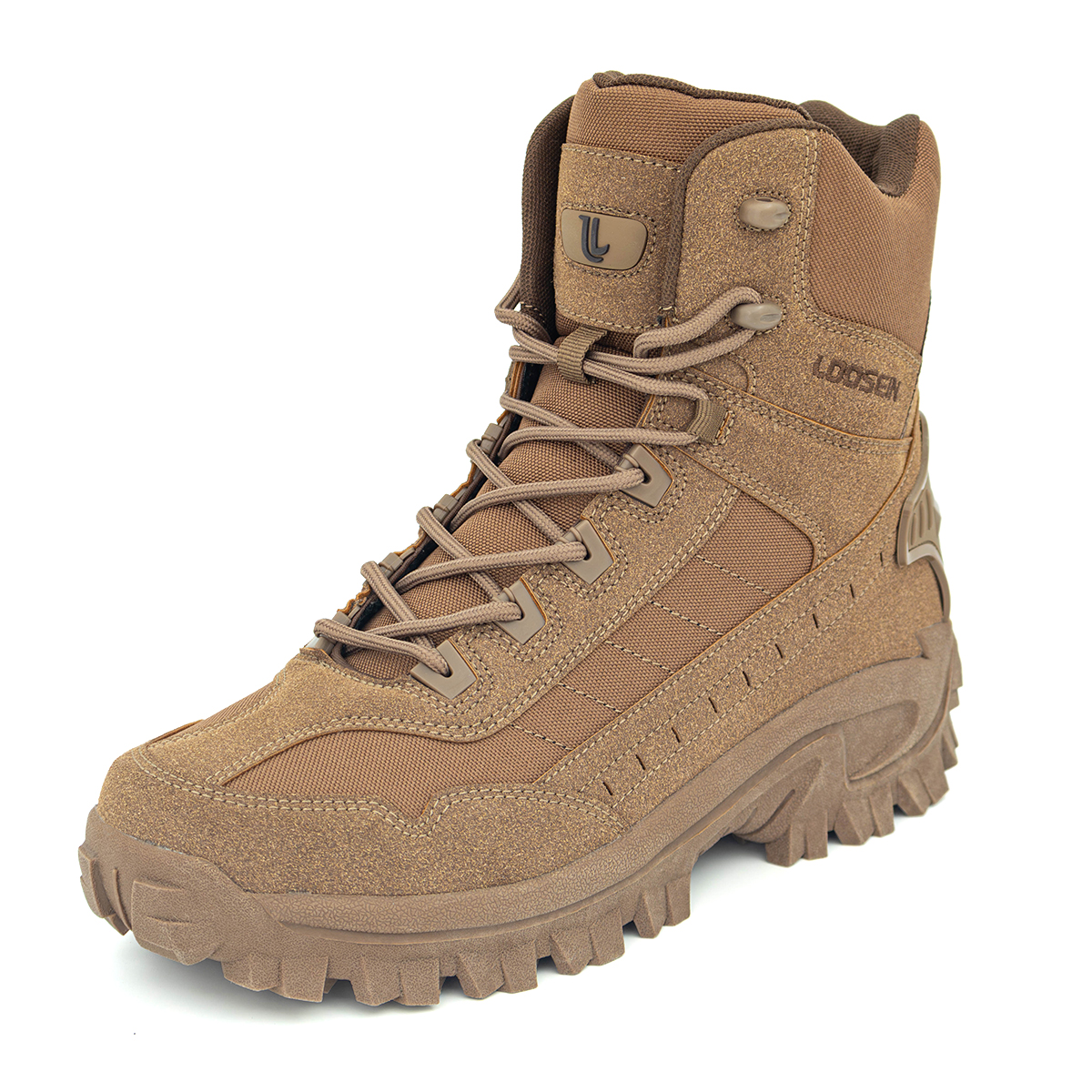 LOOSEIN Men's Waterproof Non-Slip Anti-Puncture Work Boots Orthopedic Support Hiking Boots