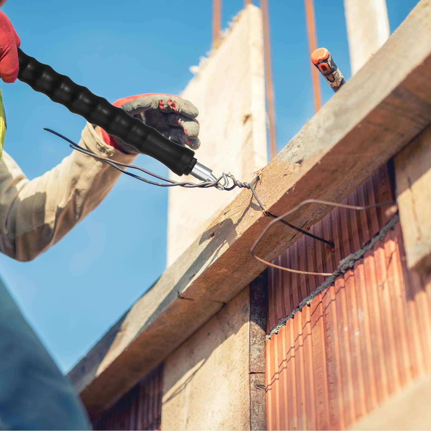🔥LAST DAY 50% OFF - 🛠️Automatic Rebar Wire Twister Tool