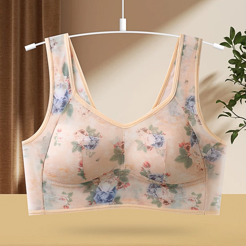 ✨BUY 1 GET 1 FREE🔥 👙Ice Silk Lace Cooling Comfort Bra