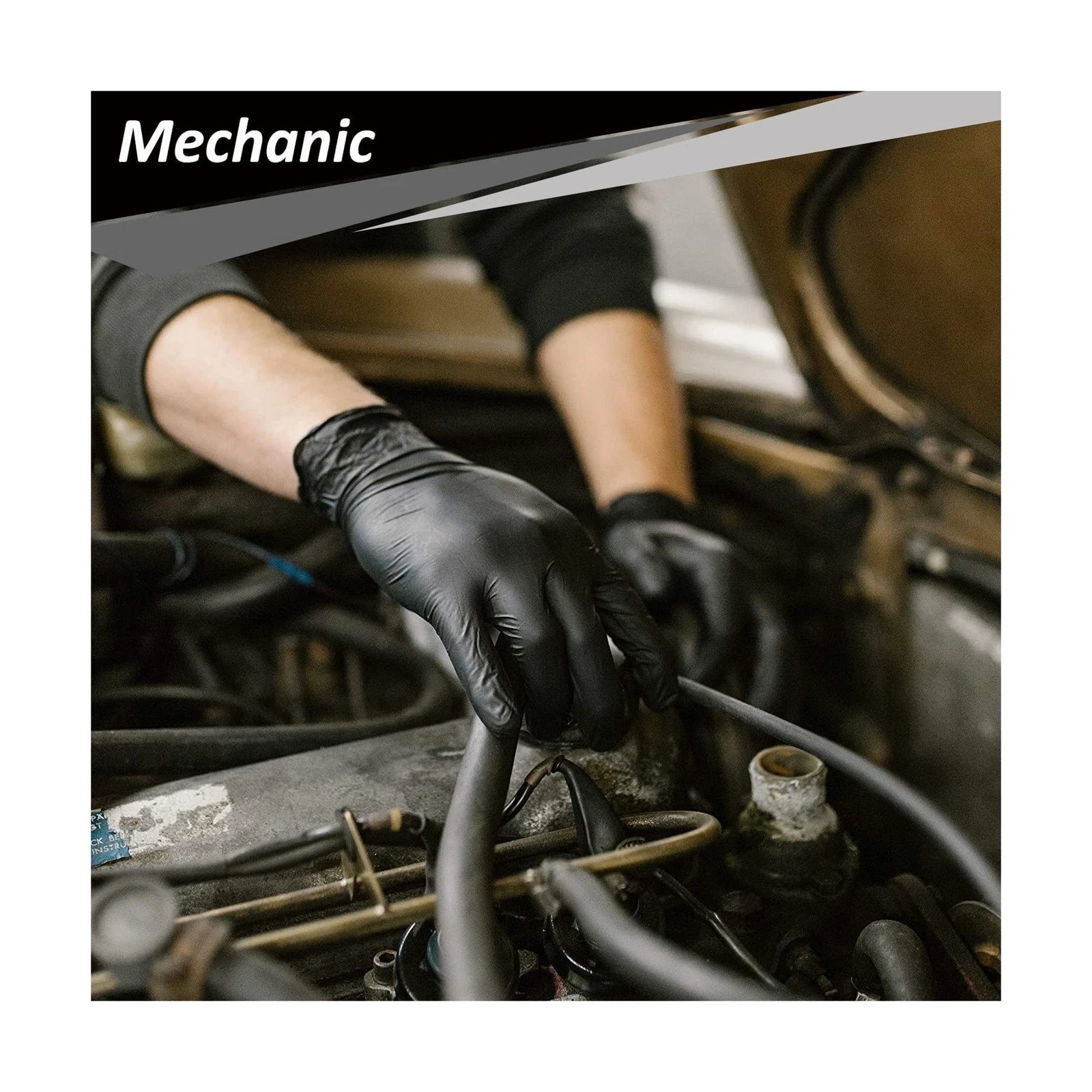 2026 New Years Sale - High Elastic Protective Rubber Nitrile Gloves