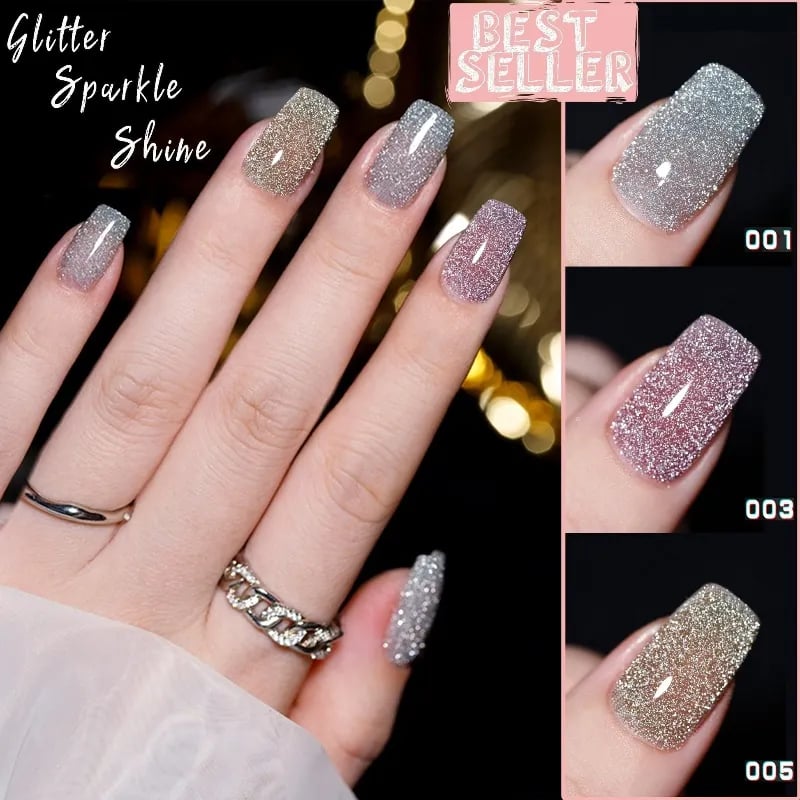 👍2025 New Arrival- 50% OFF - 💥High Density Glitter Nail Gel Polish💅