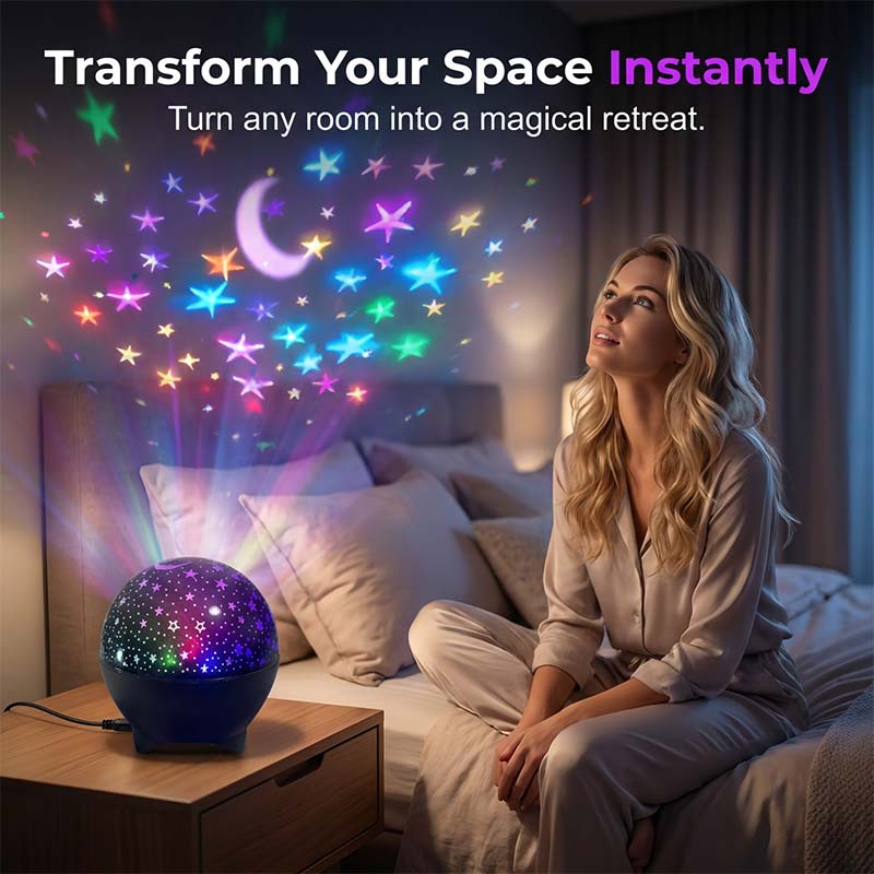 USB LED Galaxy Projector Night Light🌙
