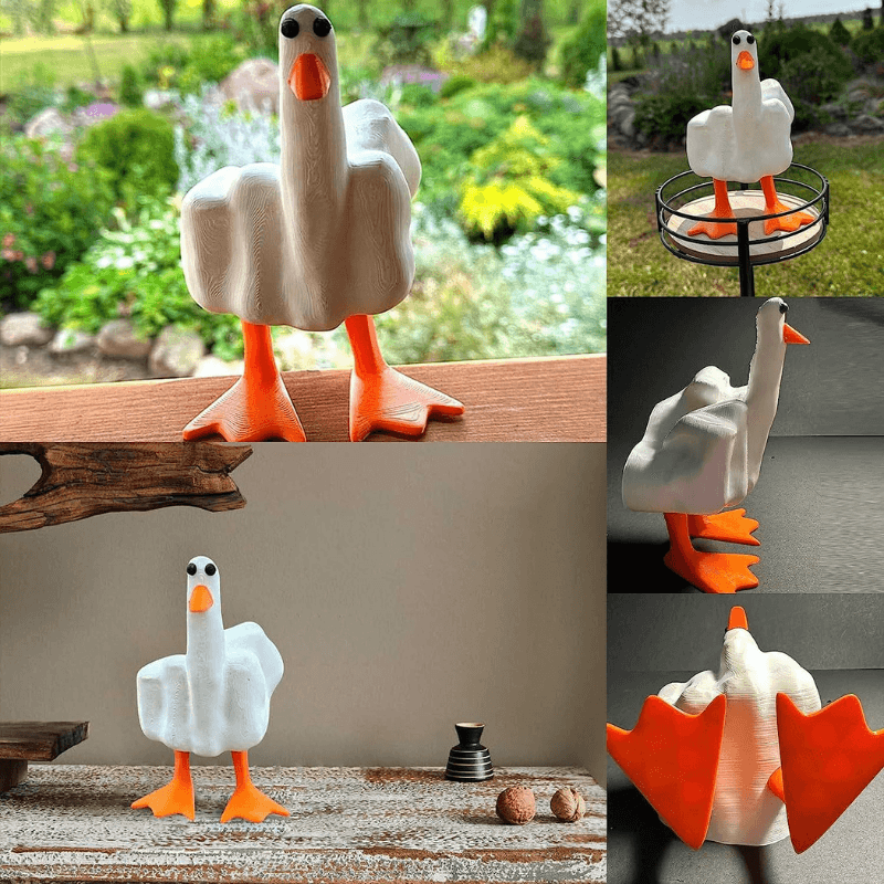 Middle Finger Duck