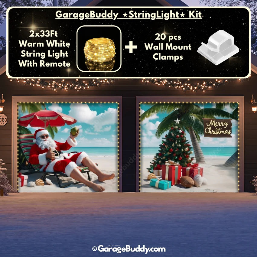 Garage Buddy | Christmas Paradise | Christmas Garage Door Cover