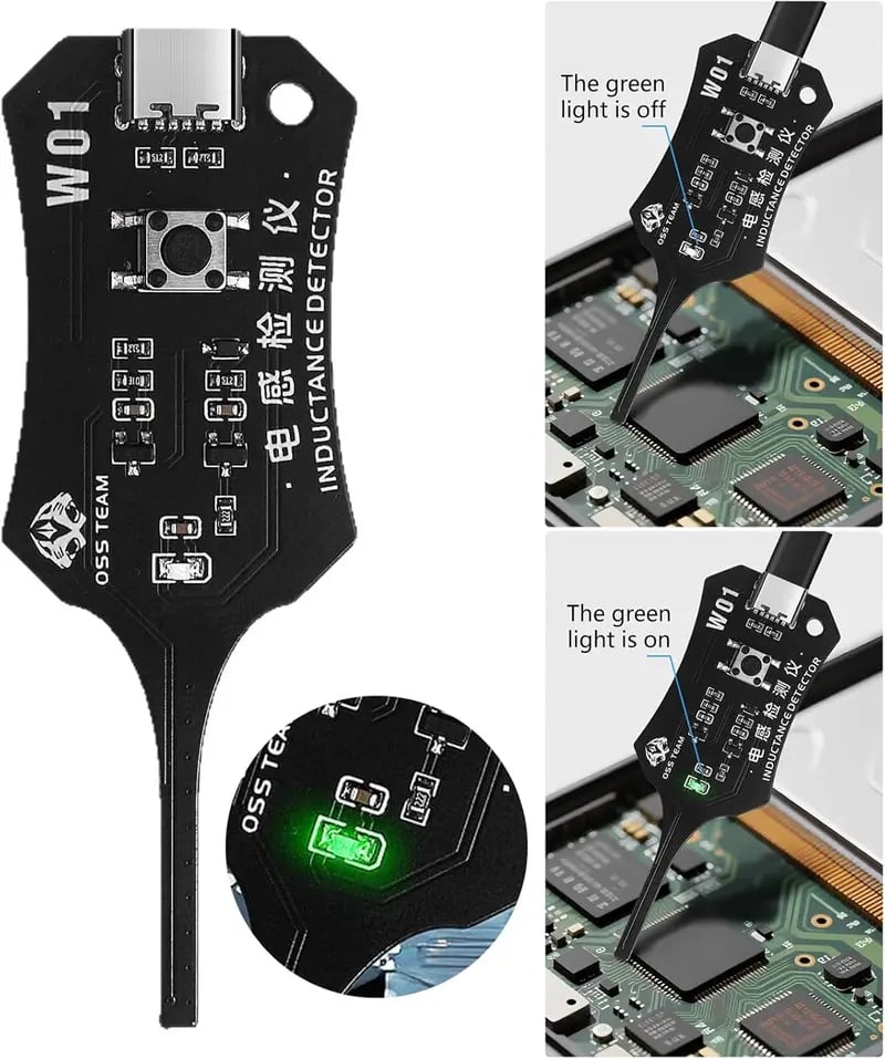 🚀 Type-C Inductor Tester: Professional Phone Motherboard Coil & Circuit Repair Tool