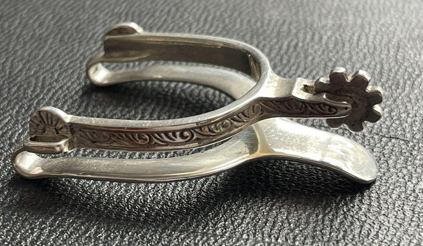⏰Historical Lowest Price: Save 49%- Vintage Western Spurs Sterling Silver Money Clip
