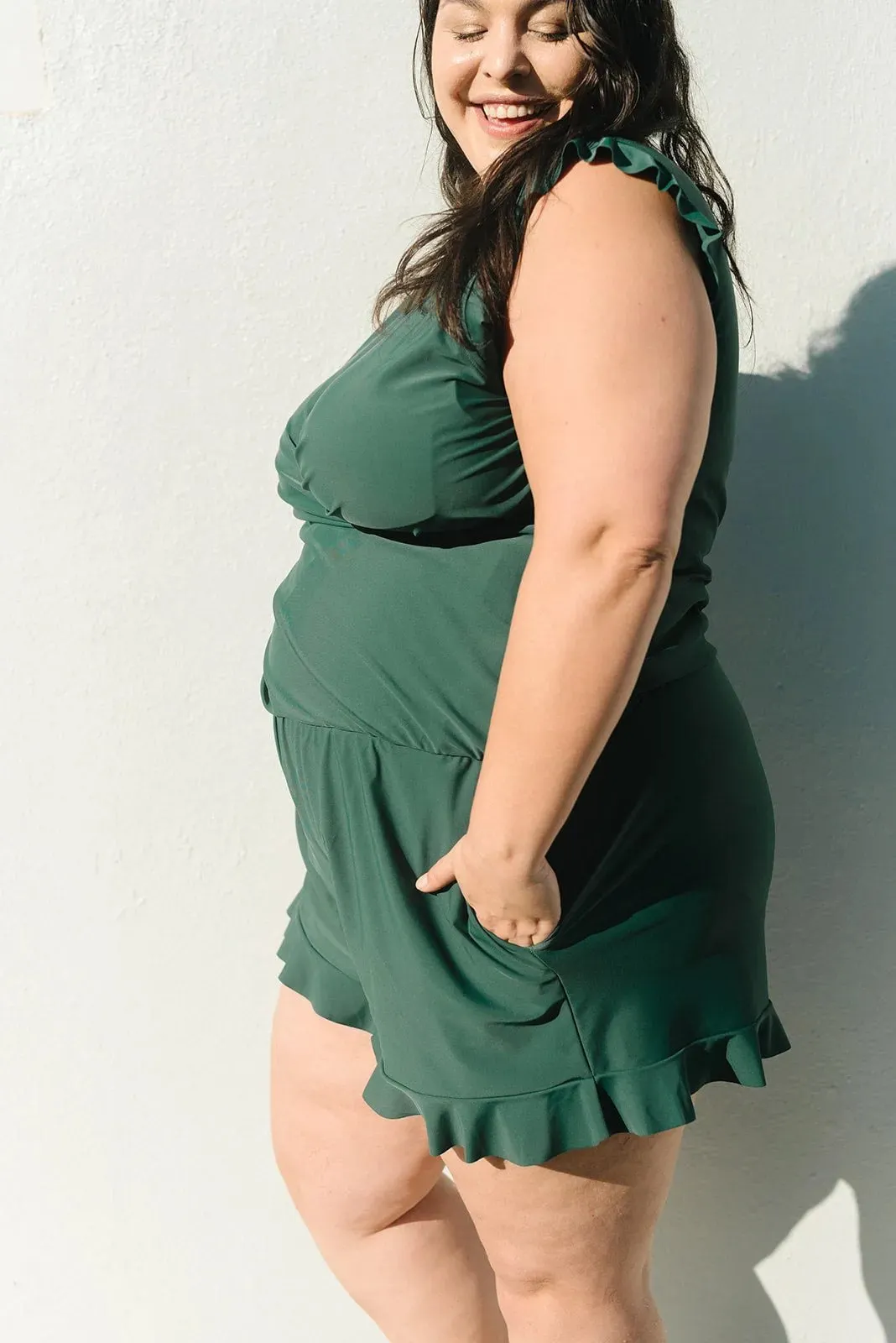 Stellwise LAST DAY 49% OFF🔥Built in bra and Leggings Swim Romper