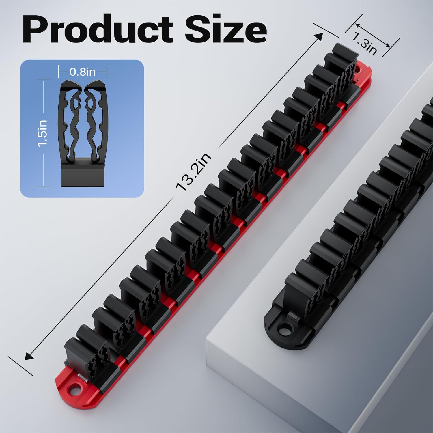 🧲🛠️Magnetic Wrench and Screwdriver Organizer – Tool Organizer for Workshop & Garage