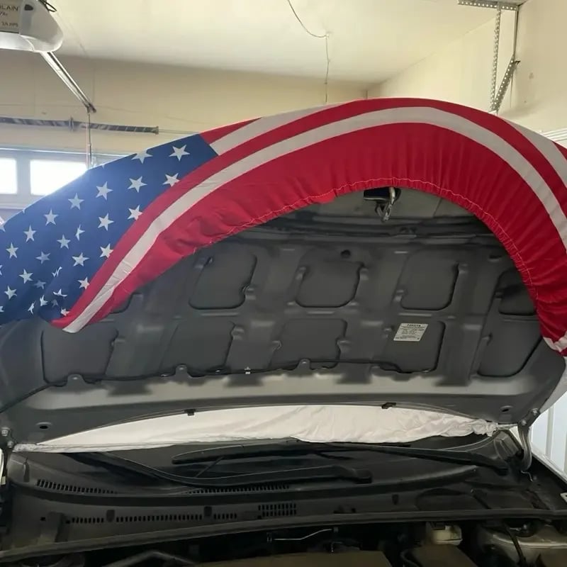 Memorial Day Best Gifts 60% OFF🔥American Car Hood Flag🦅【Buy 2 Free Shipping】