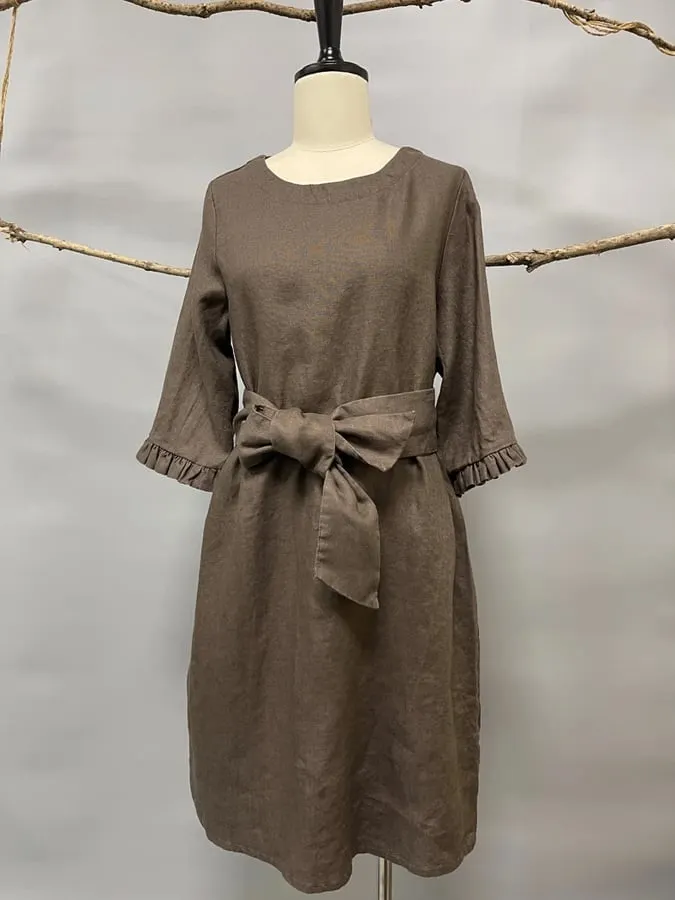 Women's Linen Tunic Dress