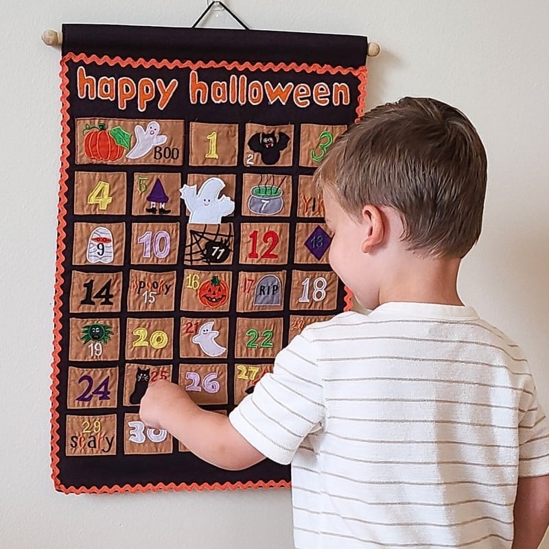 🔥Last Day 49% Off🎃Halloween Advent Countdown Calendar Decoration