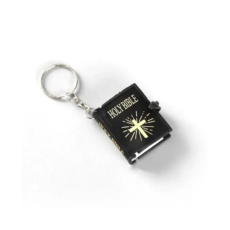 🔥LAST DAY 50% OFF - 📚✨Mini Bible Keychain Pendant