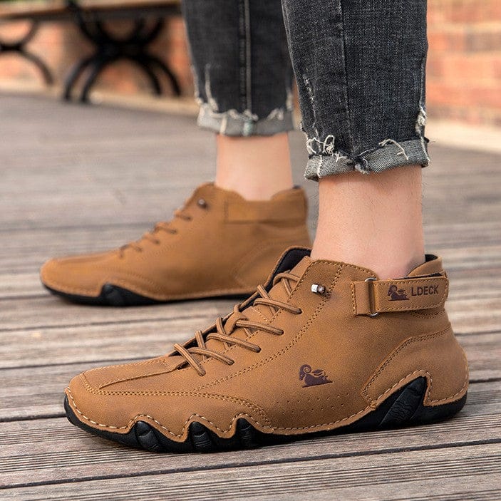 StrideGlide – Your All-Terrain Italian Style Leap Shoes