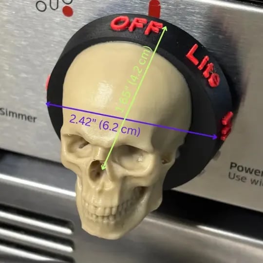 🔥LAST DAY 50% OFF - Skull Stove Replacement Knobs