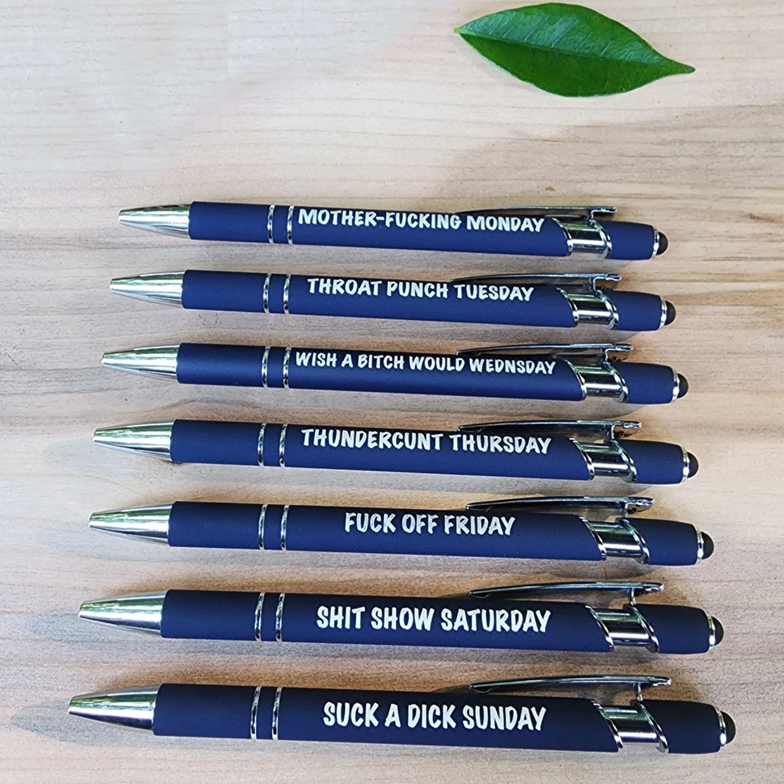 🌈Weekly Mood Ballpoint Pen Set (7 pcs)