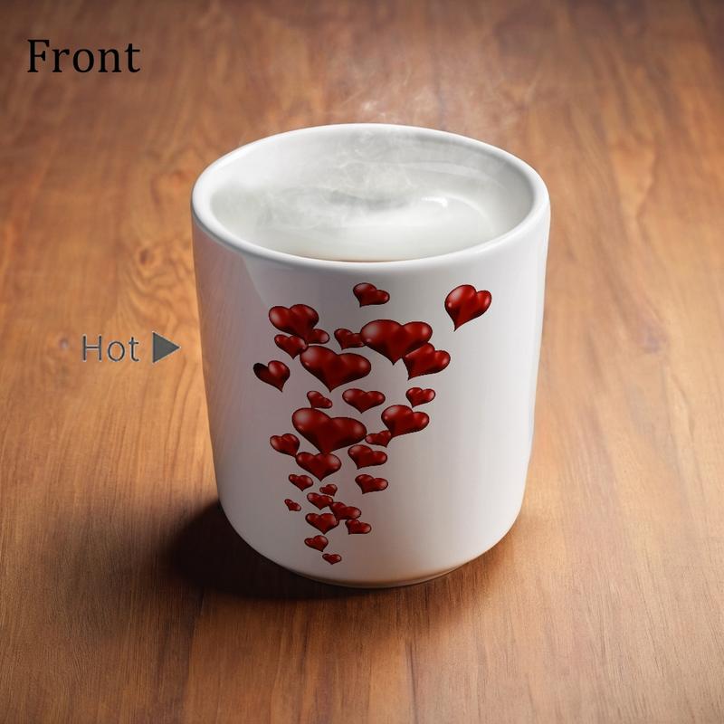 ❤️Heart-Shaped Color Changing Magic Ceramic Mug