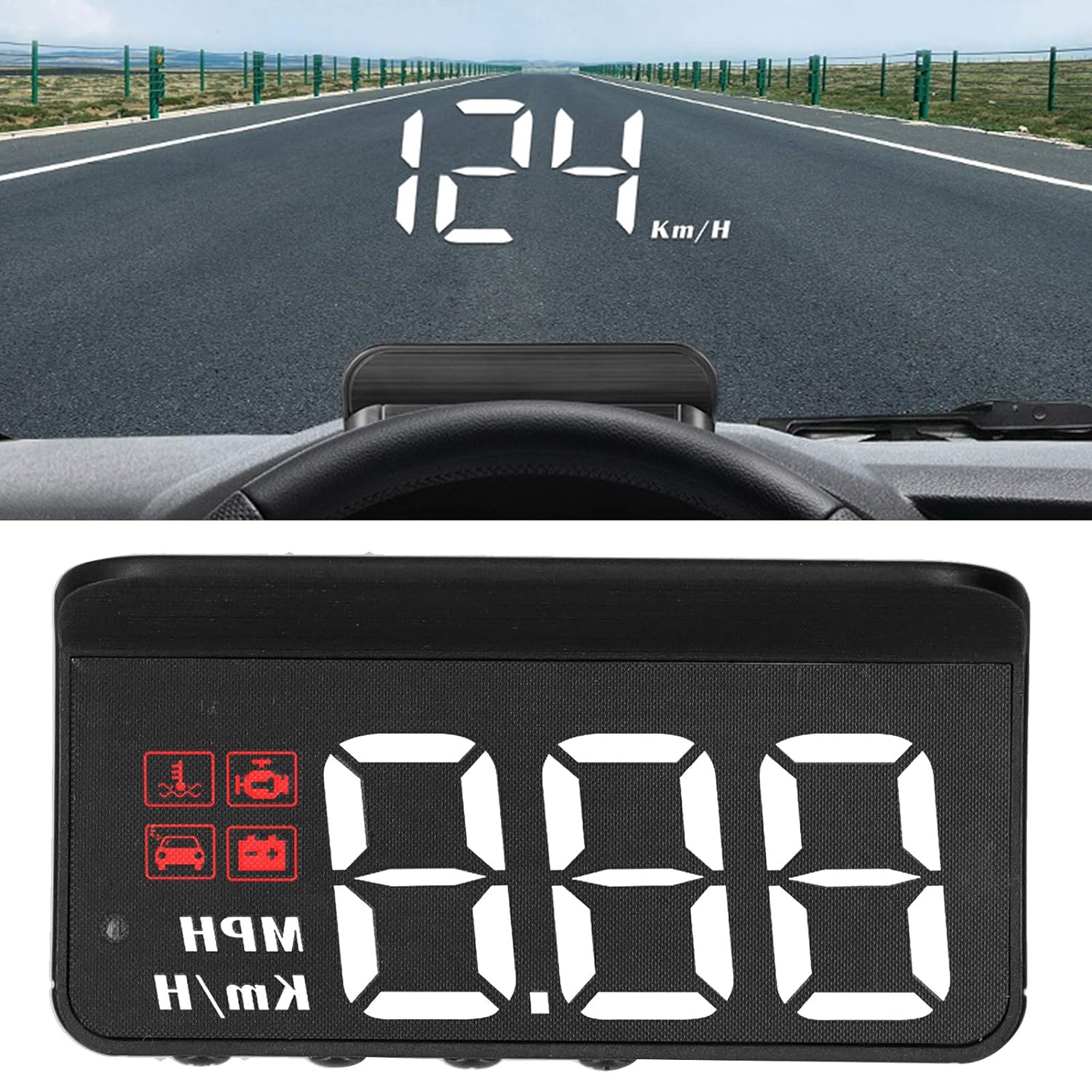 Car Head Up Display Speedometer