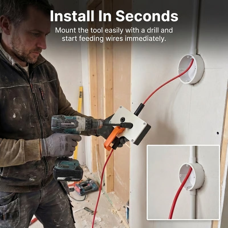 🔧 Efficient Cable Pulling Tool – The Ultimate Solution for Easy Wiring! ⚡📡