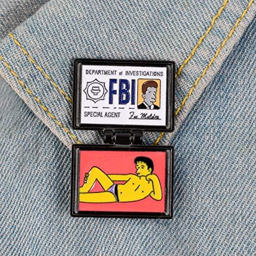 🔥LAST DAY 50% OFF - 🤣Flip-Cover Funny Pin📌