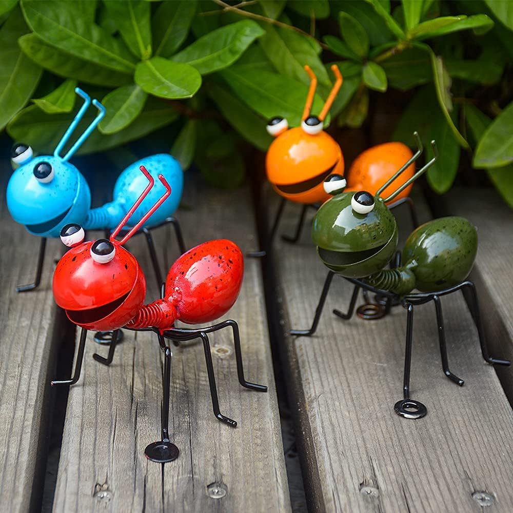🔥Last Day 50% OFF - 🐜✨Creative Metal Ant Design Garden Decoration