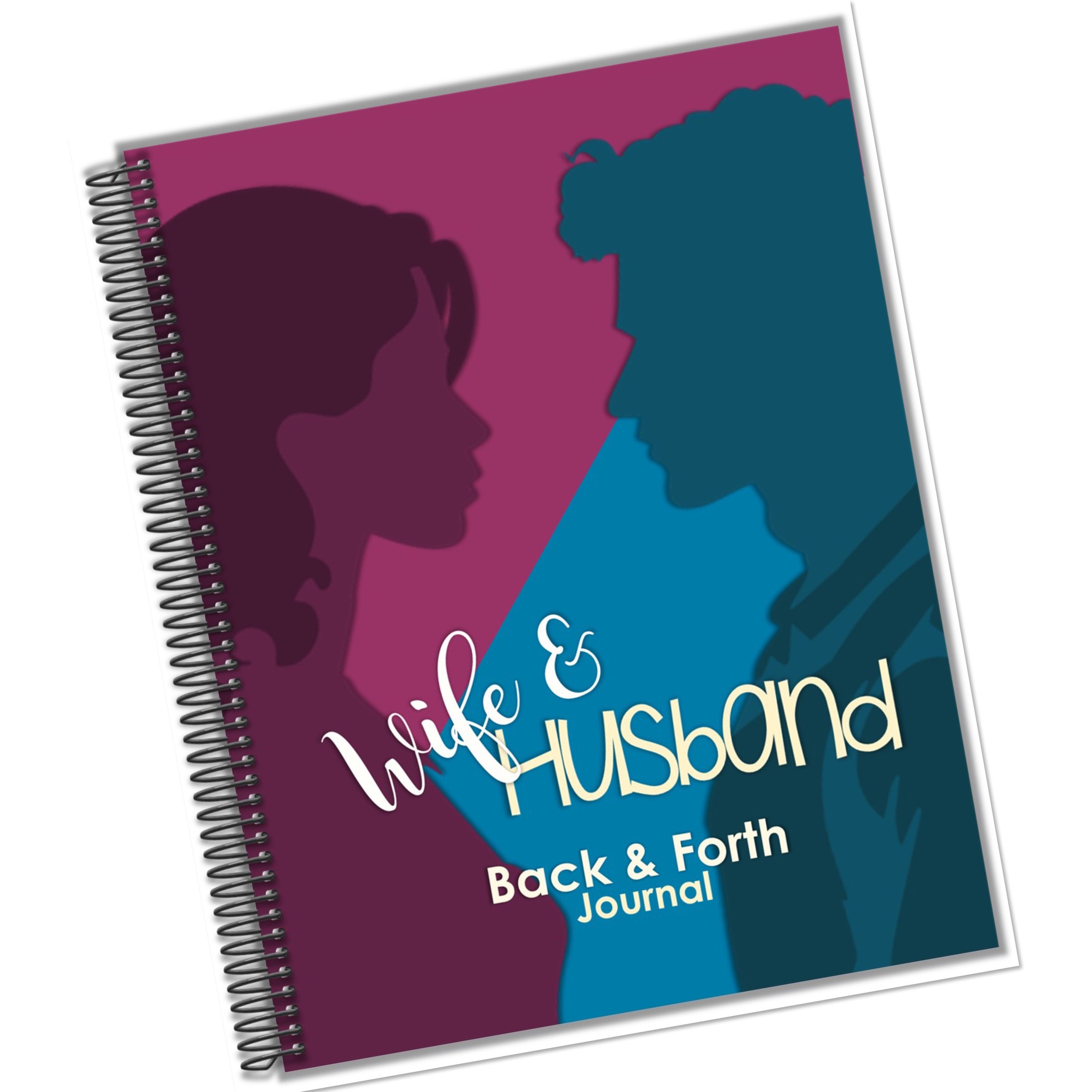 🔥LAST DAY 49% OFF💞"Wife & Husband Back & Forth Love Journal"💝Valentine's Gift!