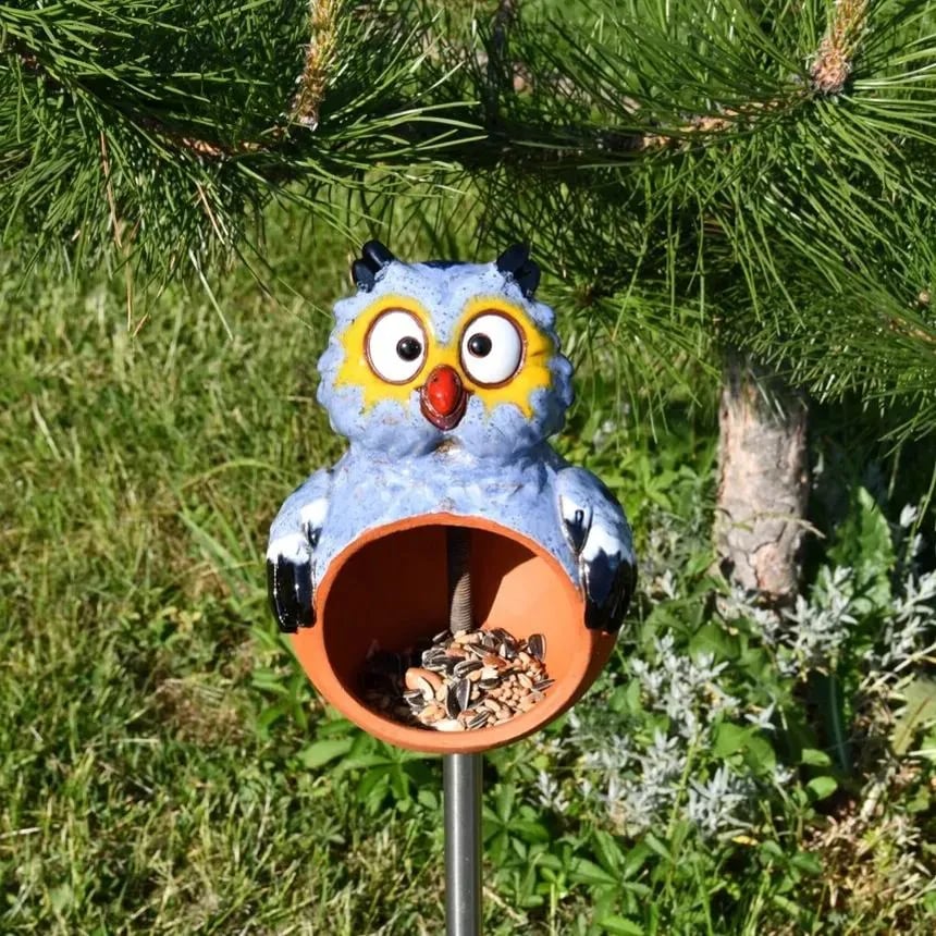 🐦🐦 Garden Stake -Bird Feeder