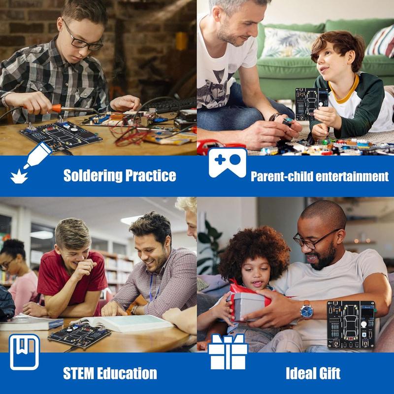 ⏰Historical Lowest Price: Save 49%-🔥DIY Car Driving Simulation Soldering Practice Kit